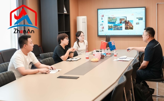 New Zealand Client Visits ZHENAN Group On August 26, 2025
